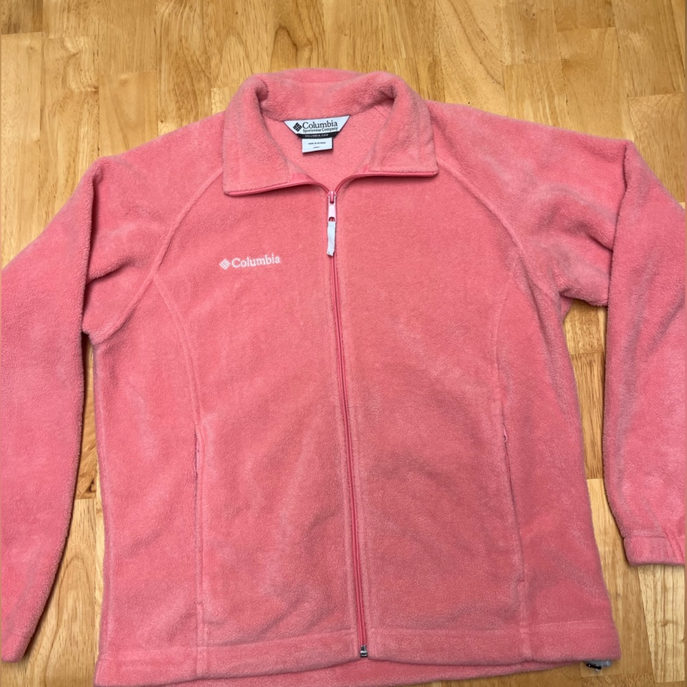 pink fleece columbia